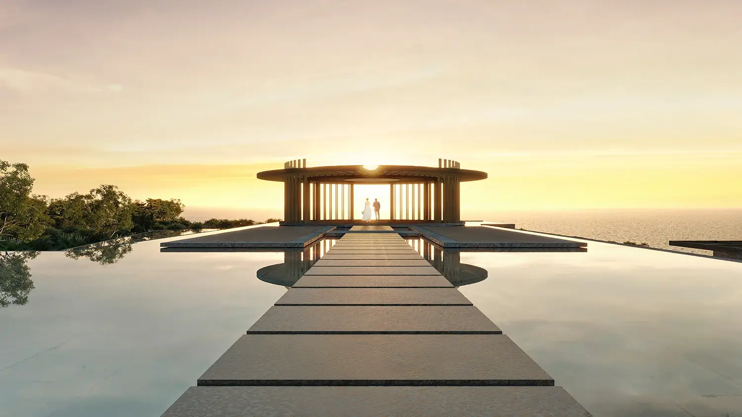 墾丁嘉佩樂capella Kenting 台灣首家世界級奢華度假村 墾丁嘉佩樂 Capella Kenting 婚宴禮堂 設計師 Acpv Architects 將設計與文化緊密聯結,以最大限度減少對自然的視覺影響,打造台灣