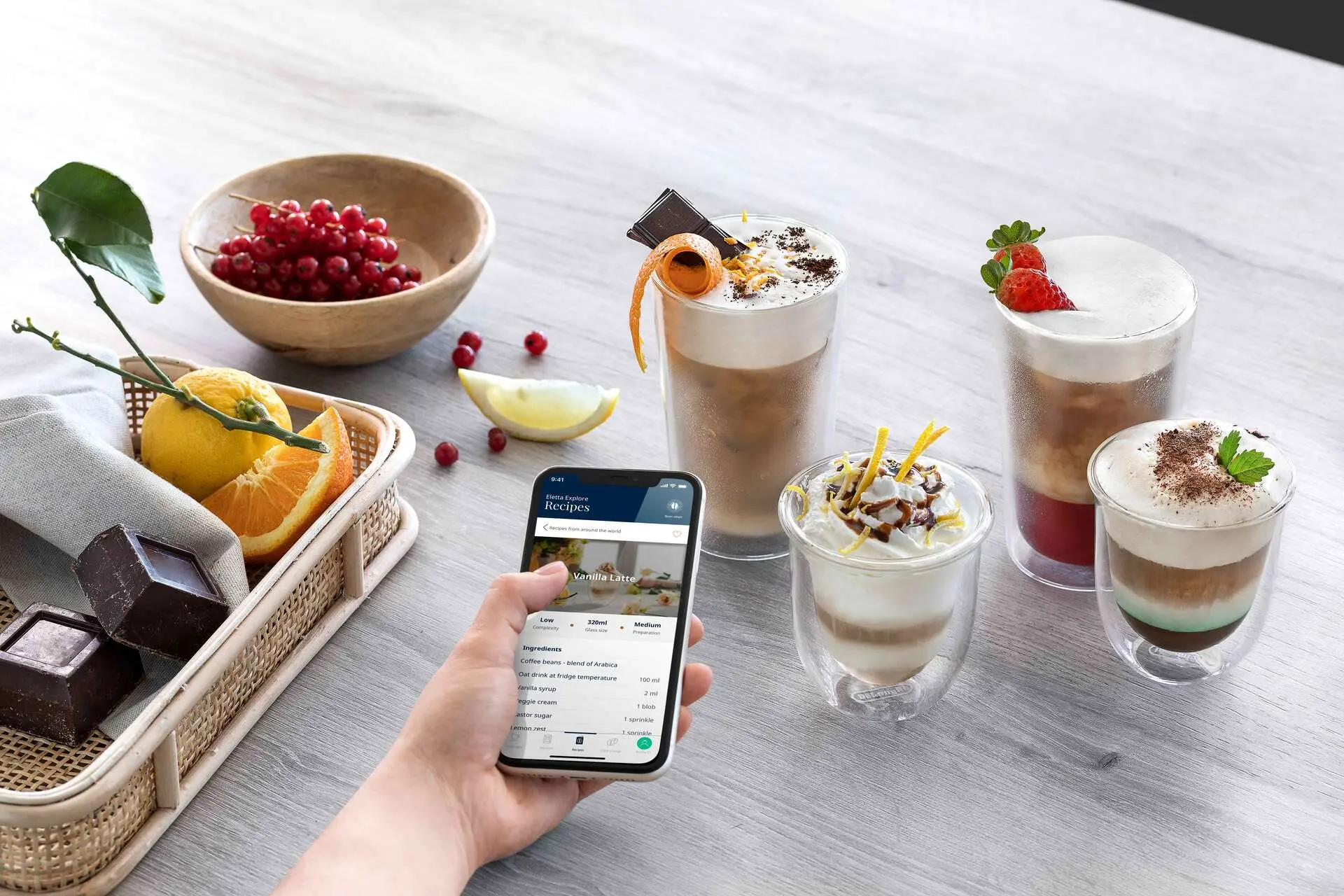 Delonghi Eletta Explore Coffee Link App創建100多種獨家創意食譜