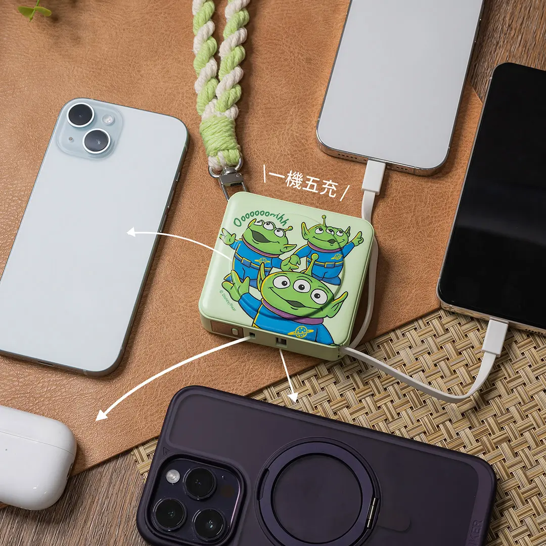 迪士尼系列行動電源＿三眼怪01