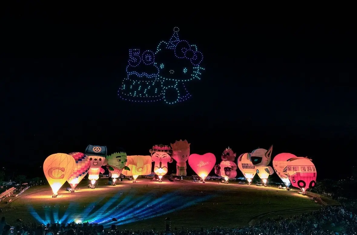 2024台東熱氣球嘉年華表演畫面2