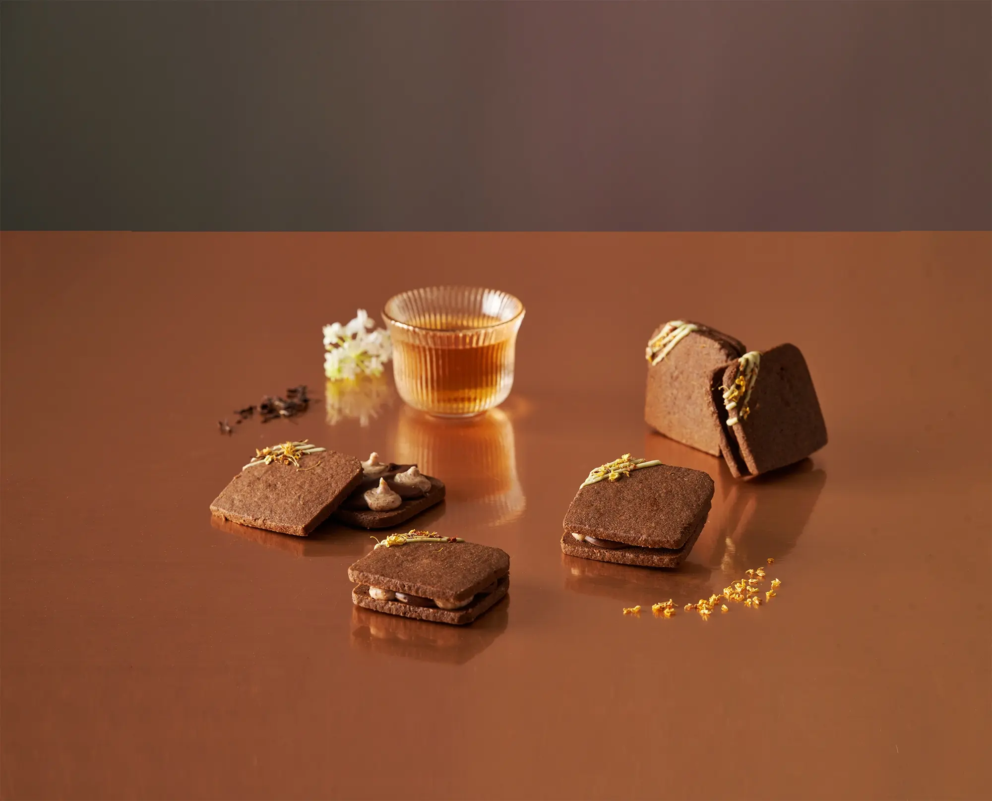 【七見櫻堂】 桂花東方美人三明治餅