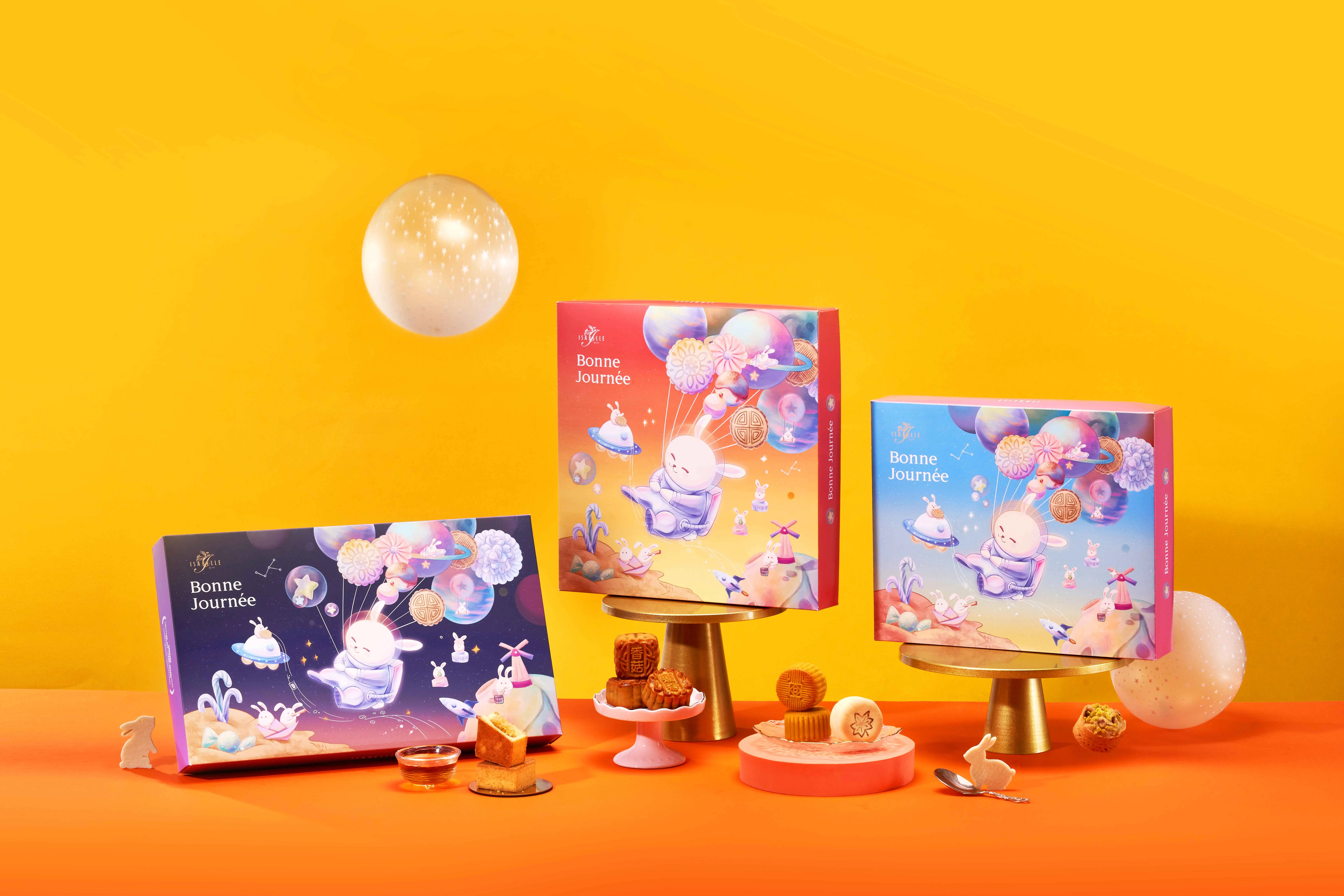 【2024中秋禮盒推薦伊莎貝爾】太空兔兔 伊莎貝爾系列圖