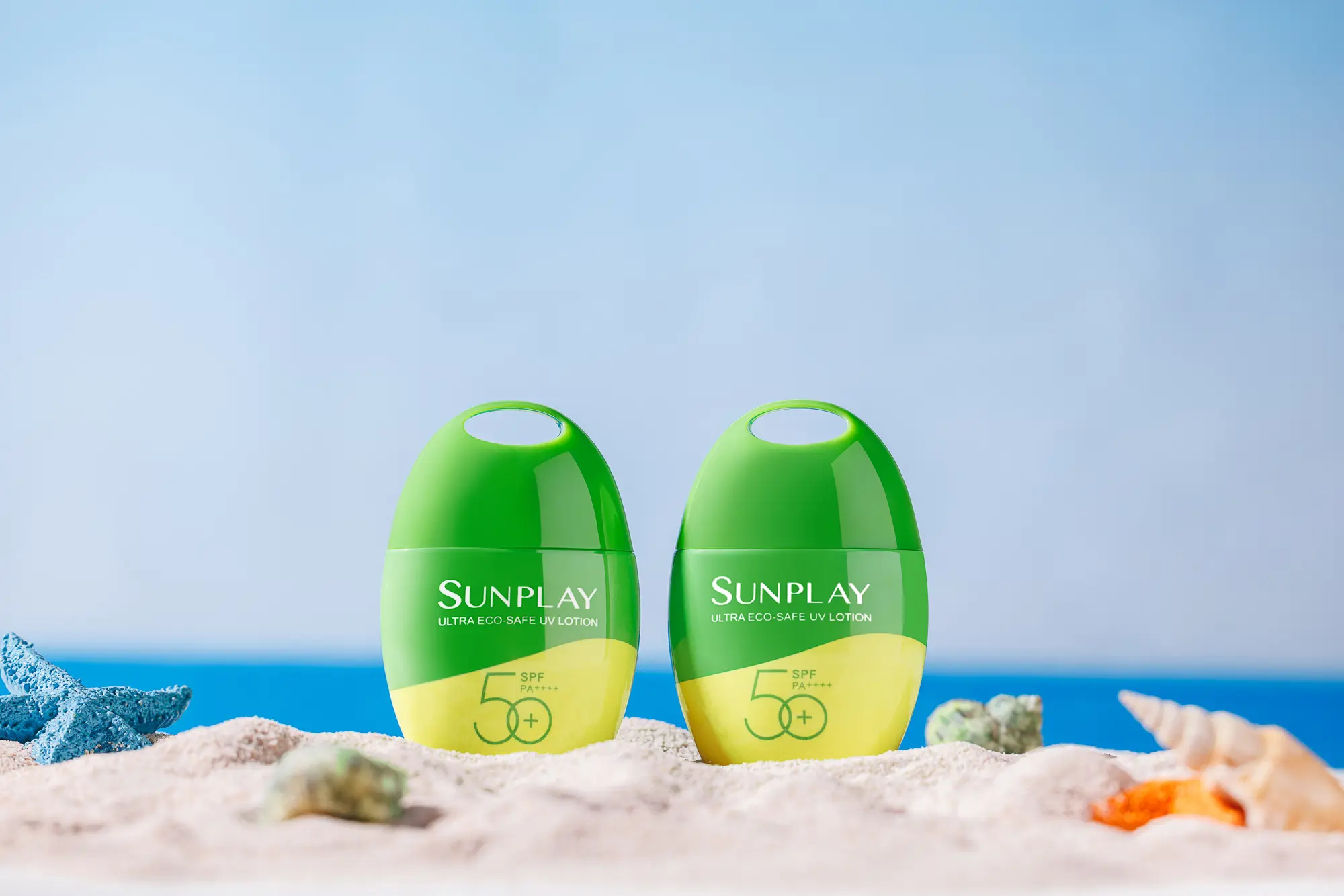 曼秀雷敦sunplay 海洋友善物理防曬乳液spf50pa，35g，nt380