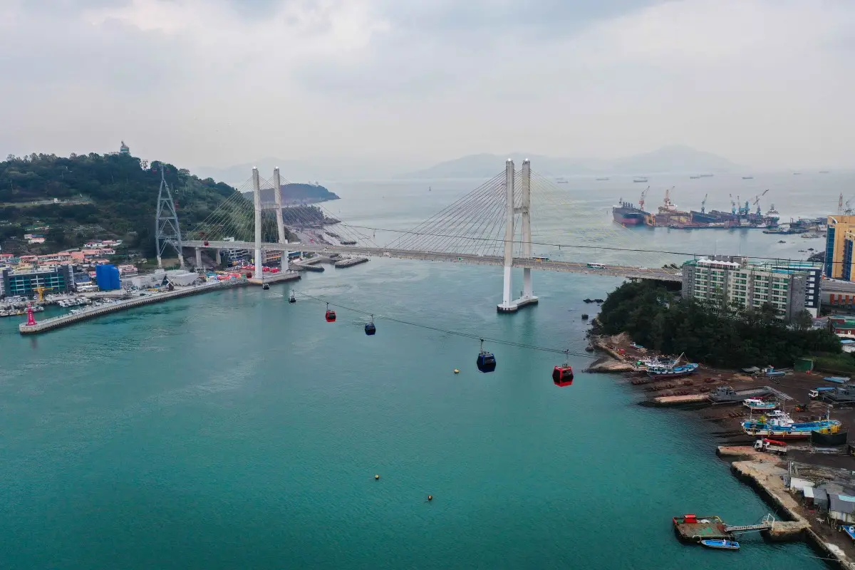 麗水海上纜車 1 韓國觀光公社台北支社