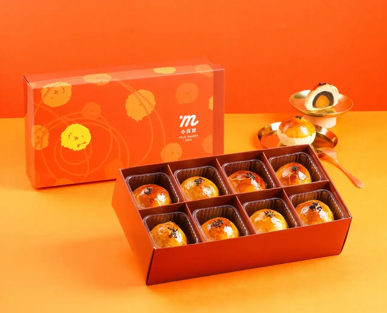 【小真實生吐司】極致蛋黃酥禮盒nt790 2