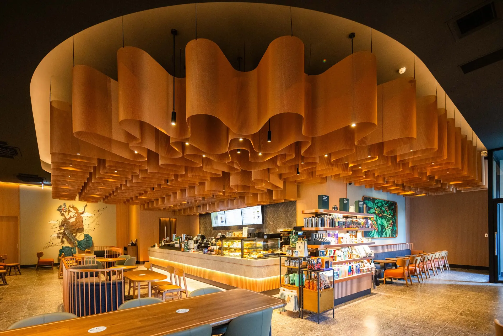 星巴克湖美門市1