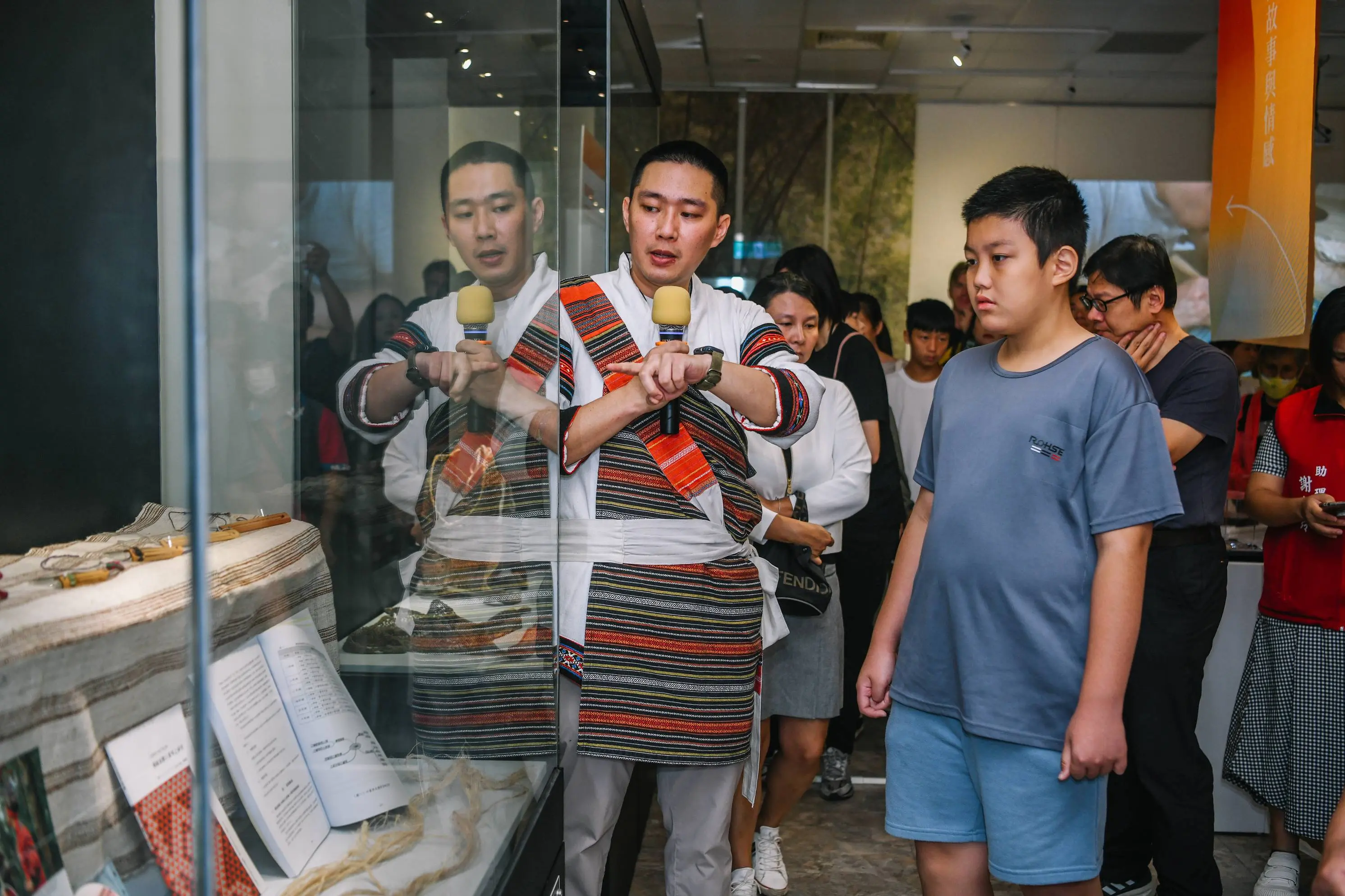 傳承口簧琴技藝的泰雅族青年Temu Yehan 楊振昇老師