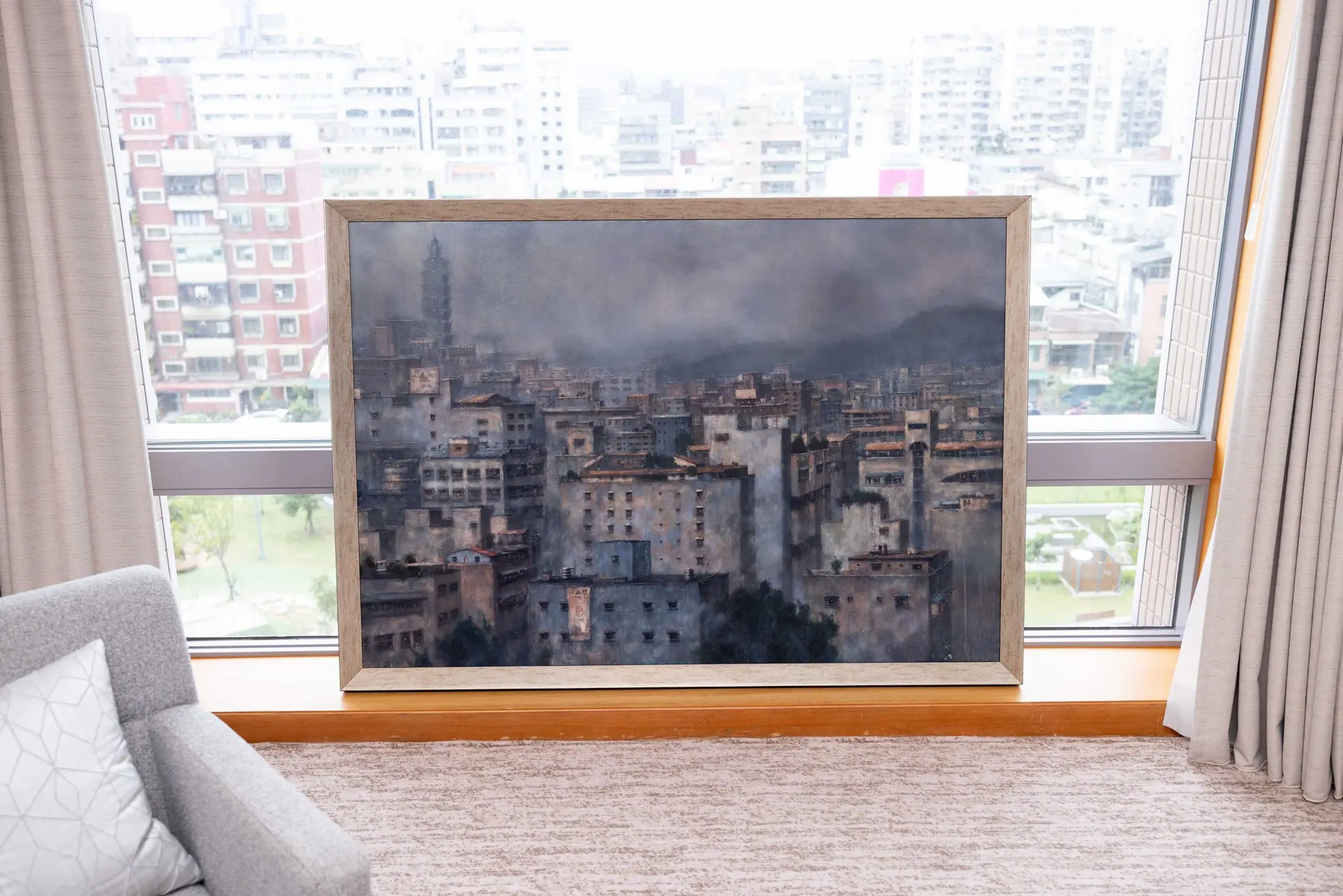 One Art Taipei 2025 藝術台北「新賞獎」【鍾鼎國際藝術 鍾子逸】《迷霧之間 十一》 120x162cm Oil On Canvas 2023