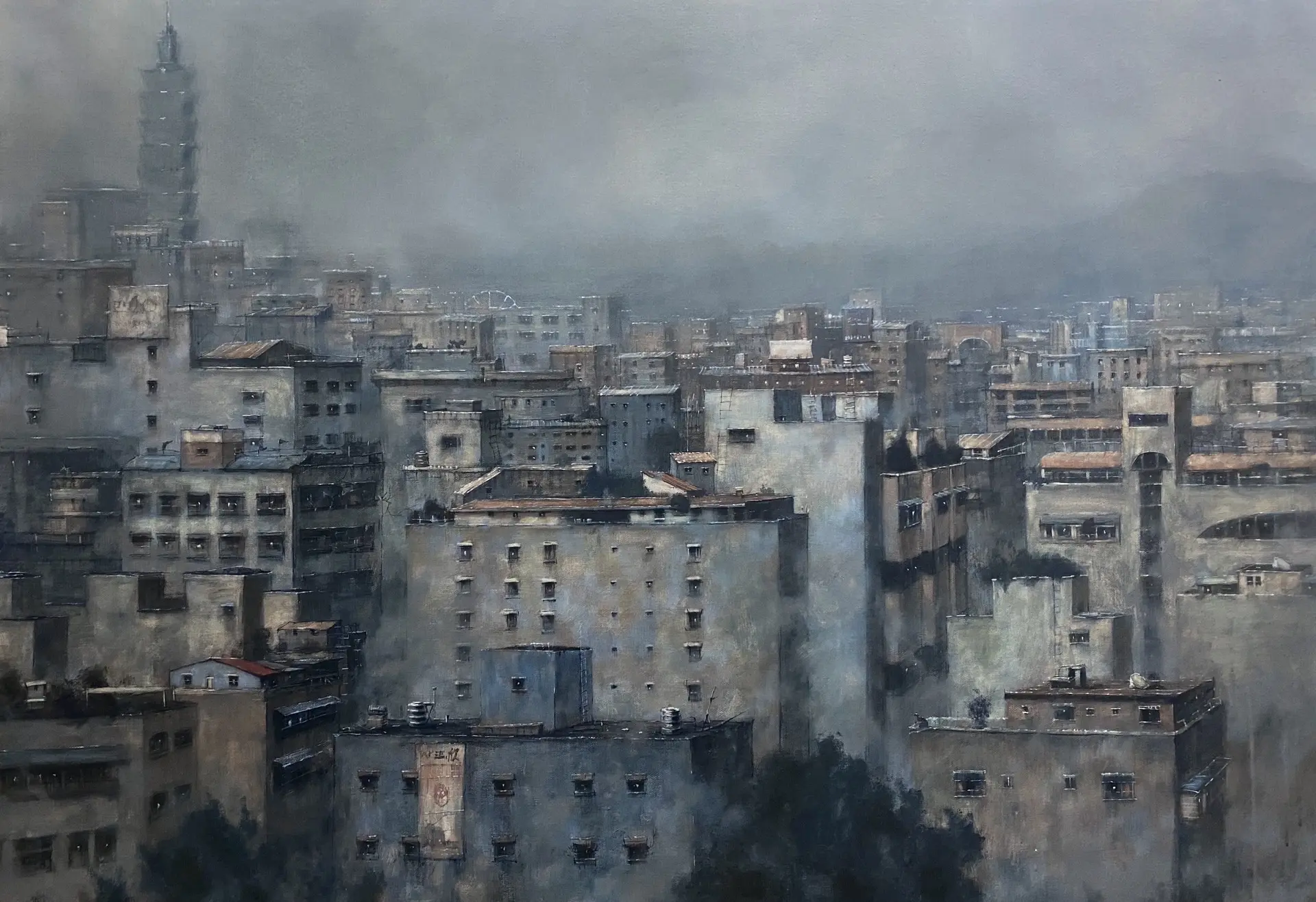 One Art Taipei 2025 藝術台北「新賞獎」【鍾鼎國際藝術 鍾子逸】《迷霧之間 十一》 120x162cm Oil On Canvas 20231