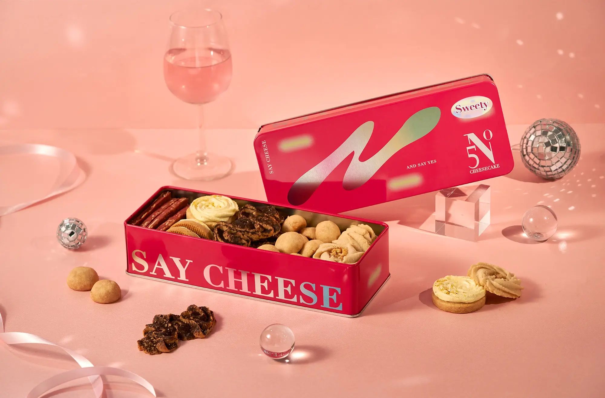【5號起司蛋糕】圖4：《sweety甜點餅乾禮盒》售價450元／盒© No.5 Cheesecake 5號起司蛋糕