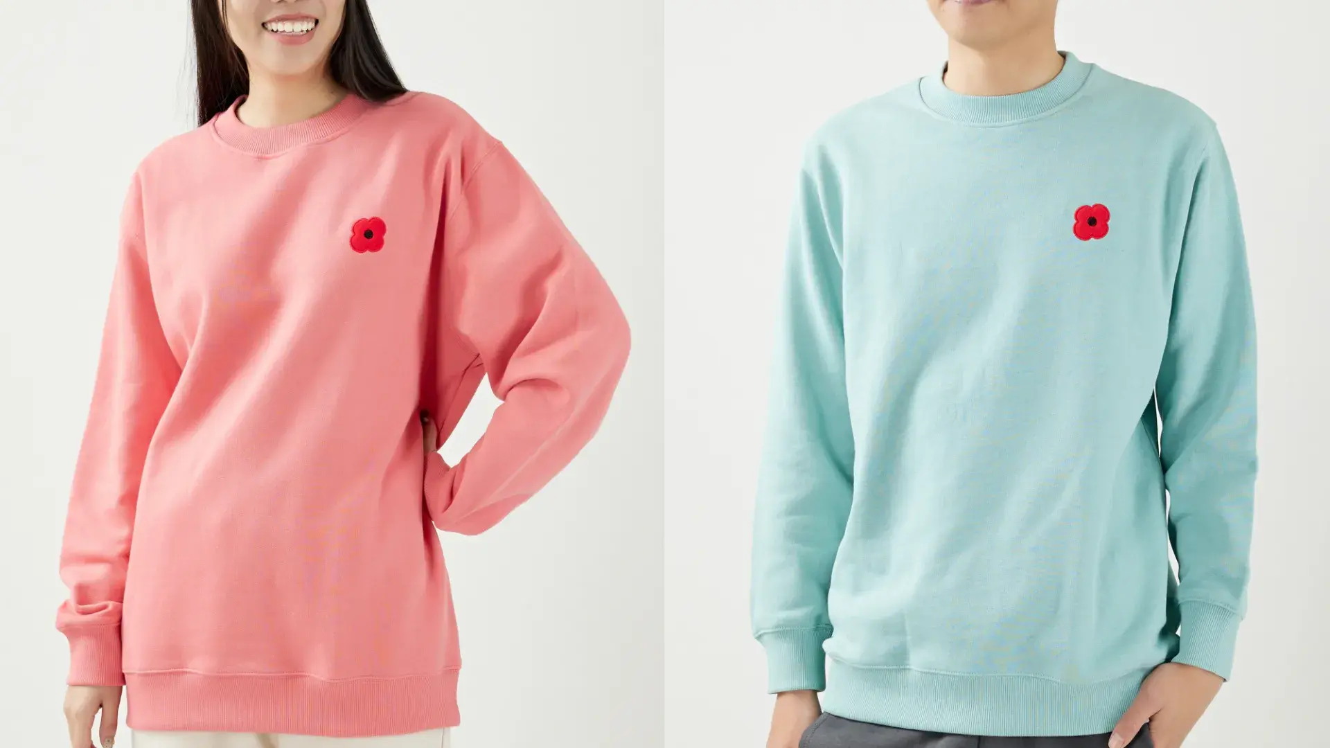 7 Monsieur Coquelicot 經典罌粟花純棉運動衫 四色 售價3300