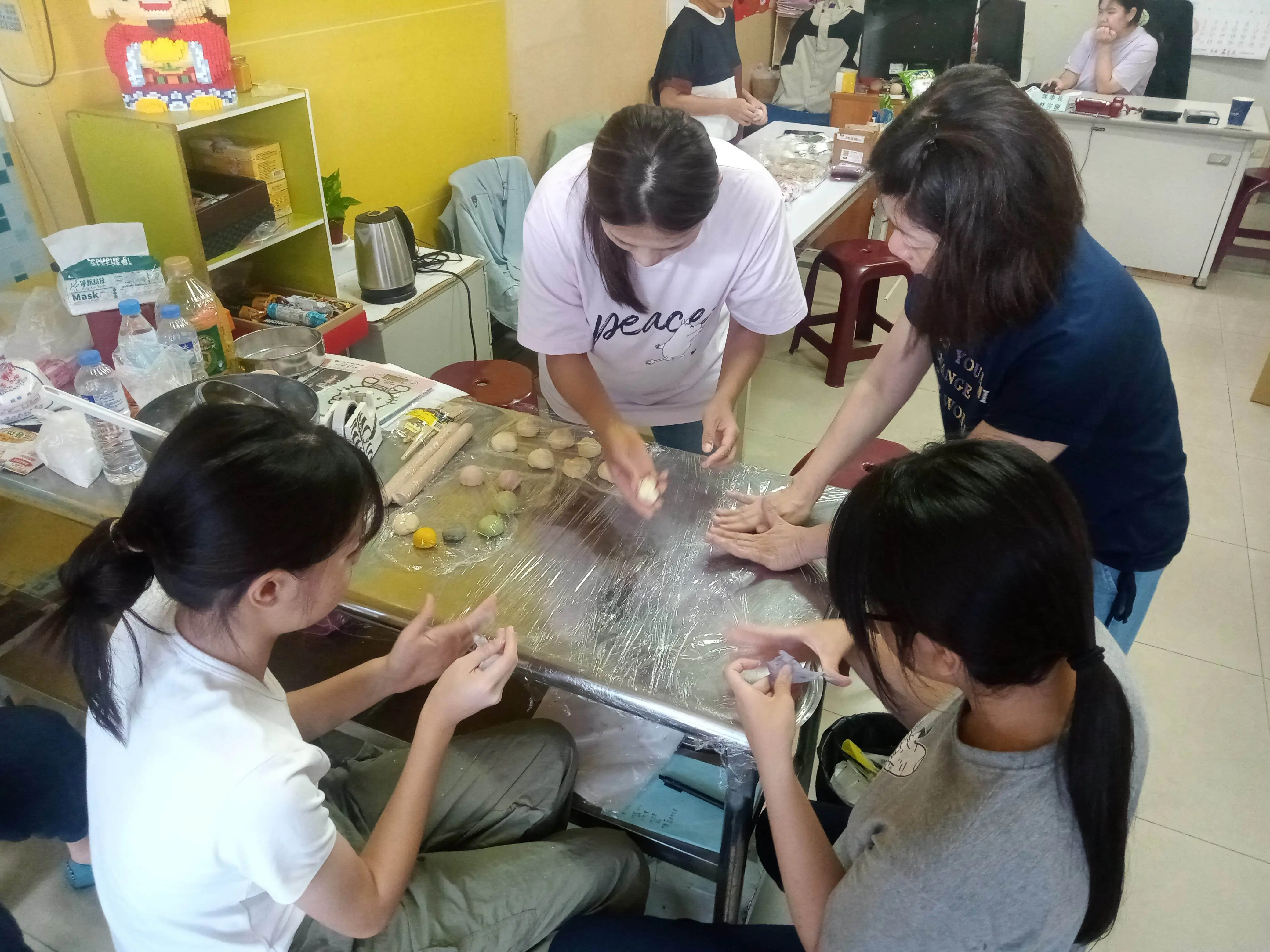 【勞動部勞動力發展署中彰投分署】圖5：中政社區的乞麵龜體驗活動2