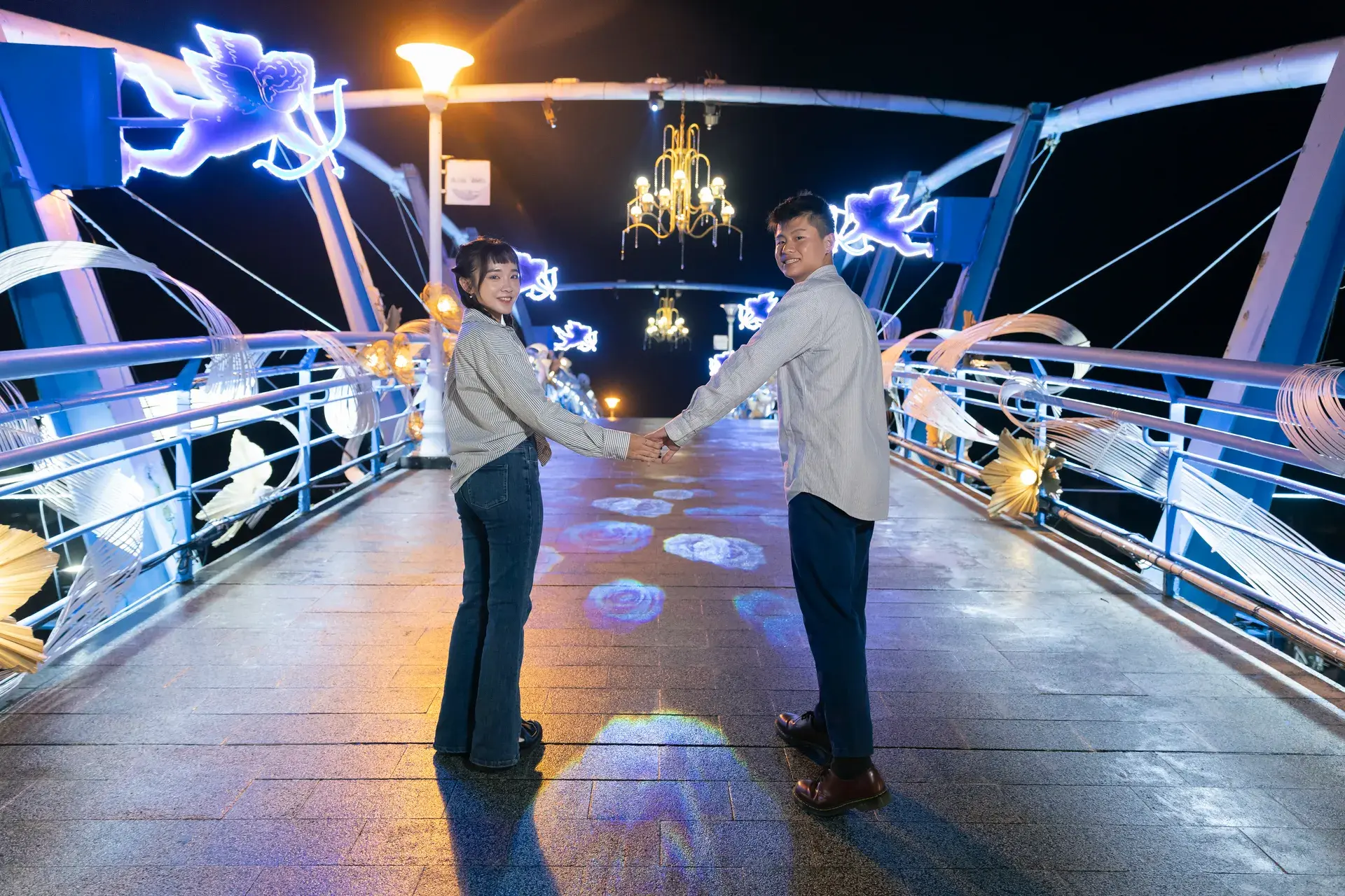 屏東漁港曖曖在海邊光影藝術3.枋寮鄉枋寮漁港