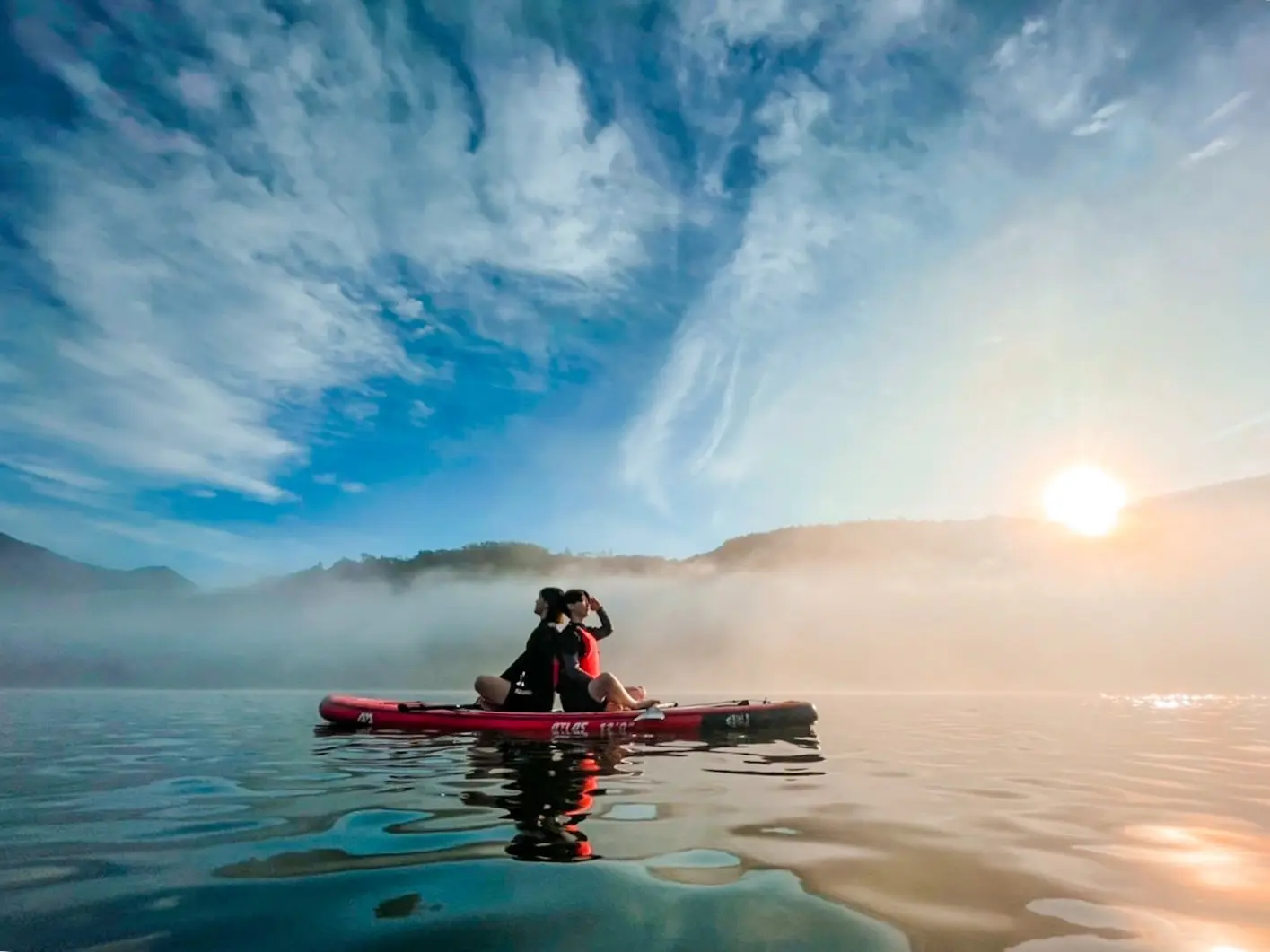 【煙波】06 漫遊於鯉魚潭靜謐的湖面