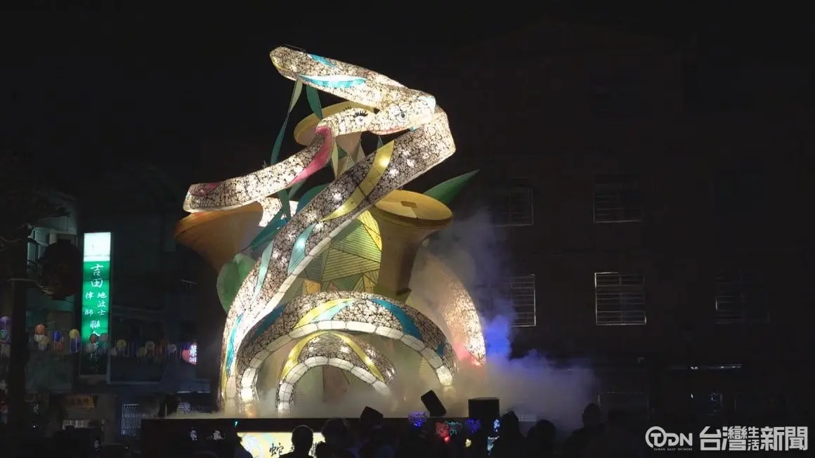 2025台灣燈會【記者 蔡育楷 攝】竹山主燈