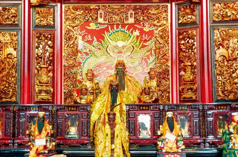 財神廟怎麼拜 全台財神廟推薦 桃園南崁五福宮【攝影：陳鴻文】桃園南崁五福宮