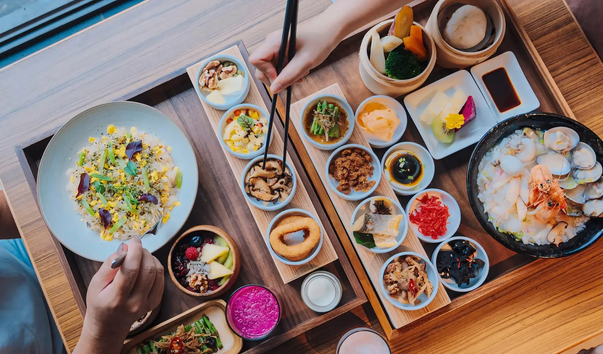 太魯閣晶英圖4 度假就要自然醒，飯店將早餐時段延長至中午12點