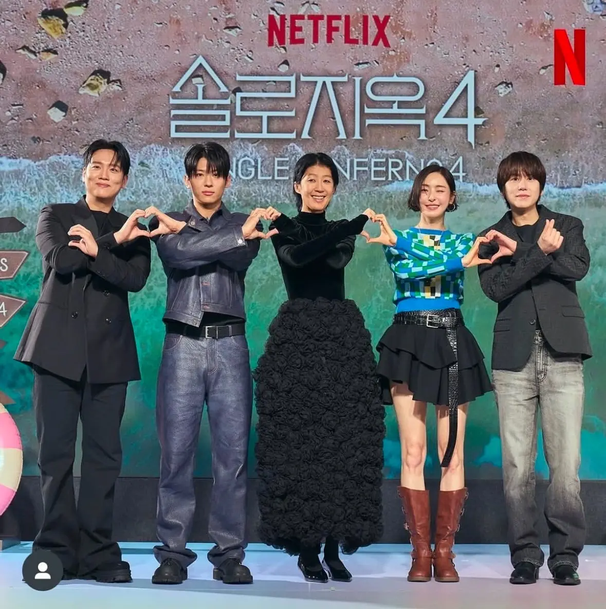 Netflix熱門戀綜《單身即地獄4》主持群【ig Hanhae1990】《單身即地獄4》宣傳照
