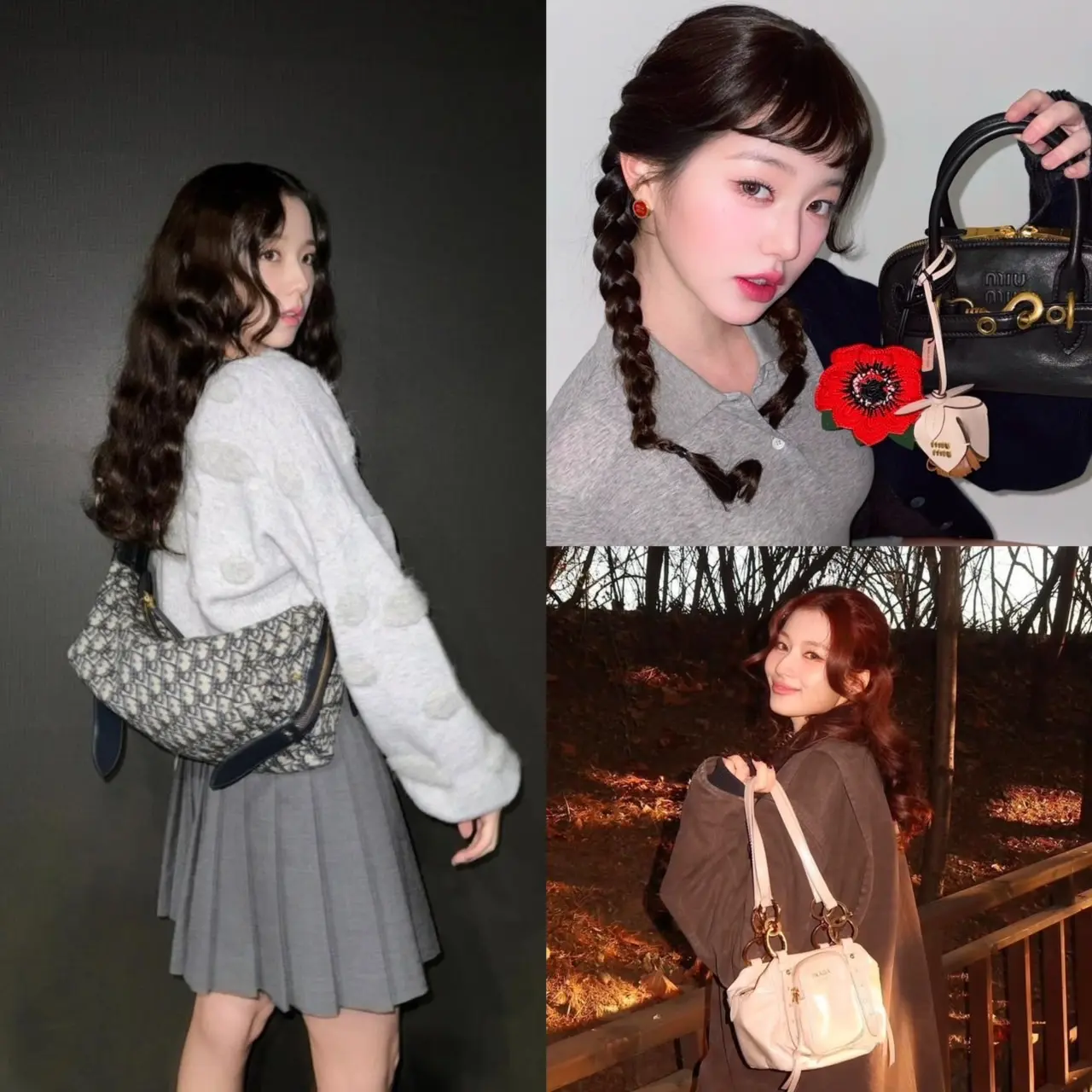 2025精品包推薦 Dior D Journey、miu Miu Aventure、prada皮革立方肩背包【ig Sooyaaa、for Everyoung10、 M.by Sana】dior D Journey、miu Miu Aventure、prada皮革立方肩背包