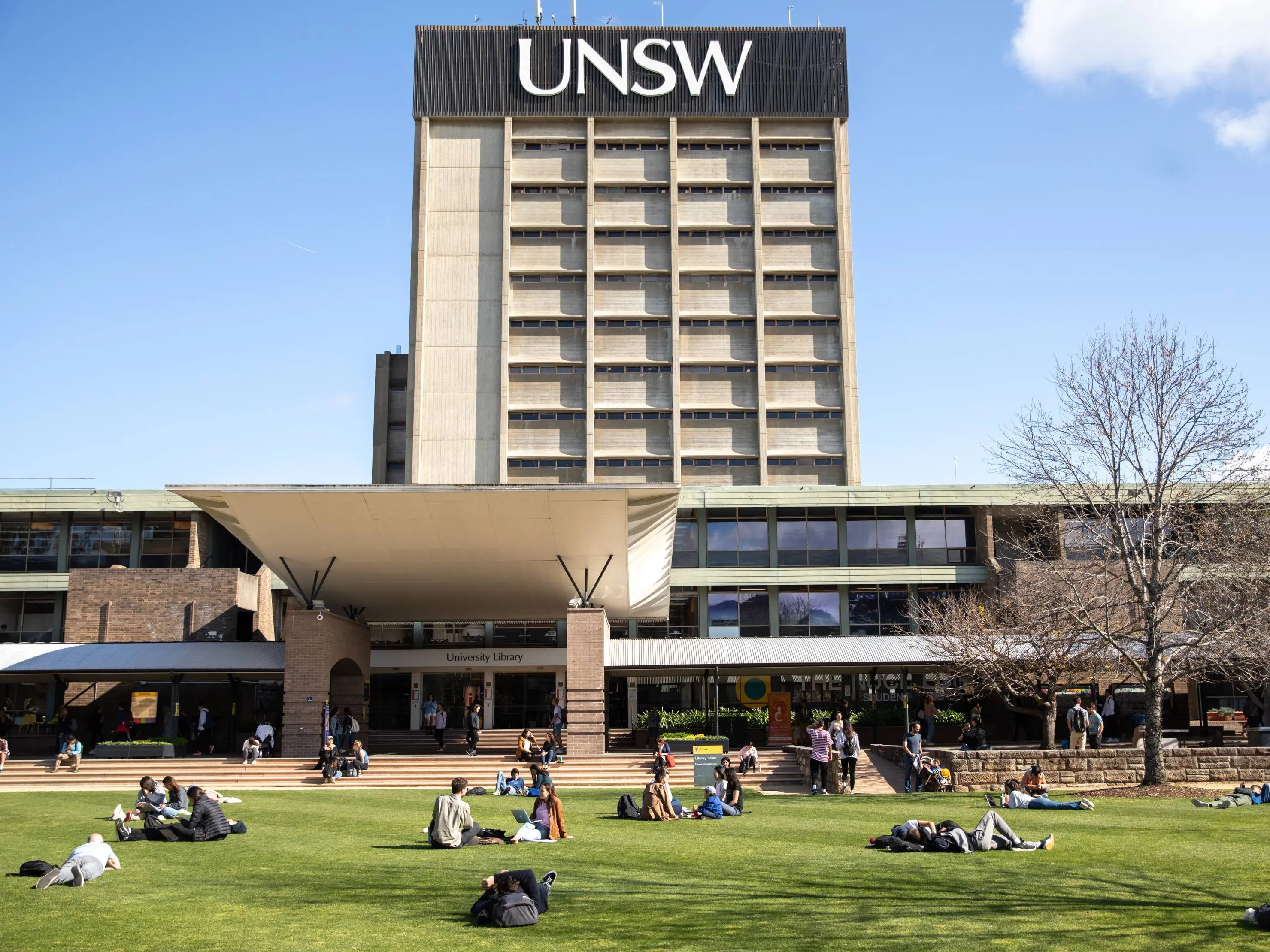 【新南威爾斯大學】unsw Library Lawn新南威爾斯大學圖書館草坪