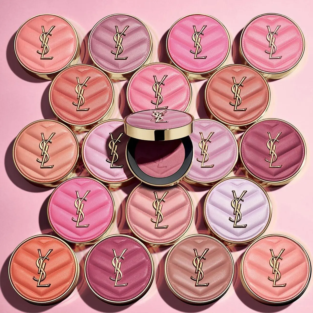 2025春季限定彩妝【ysl】首款精品皮革腮紅