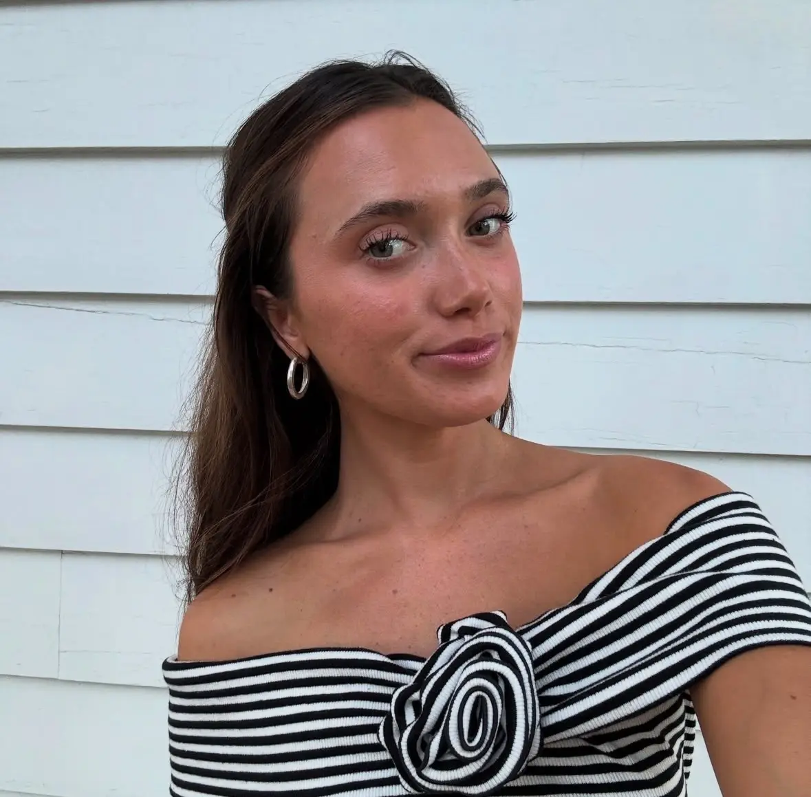 2025美式妝容趨勢【ig Hannahmeloche】捲翹睫毛範例