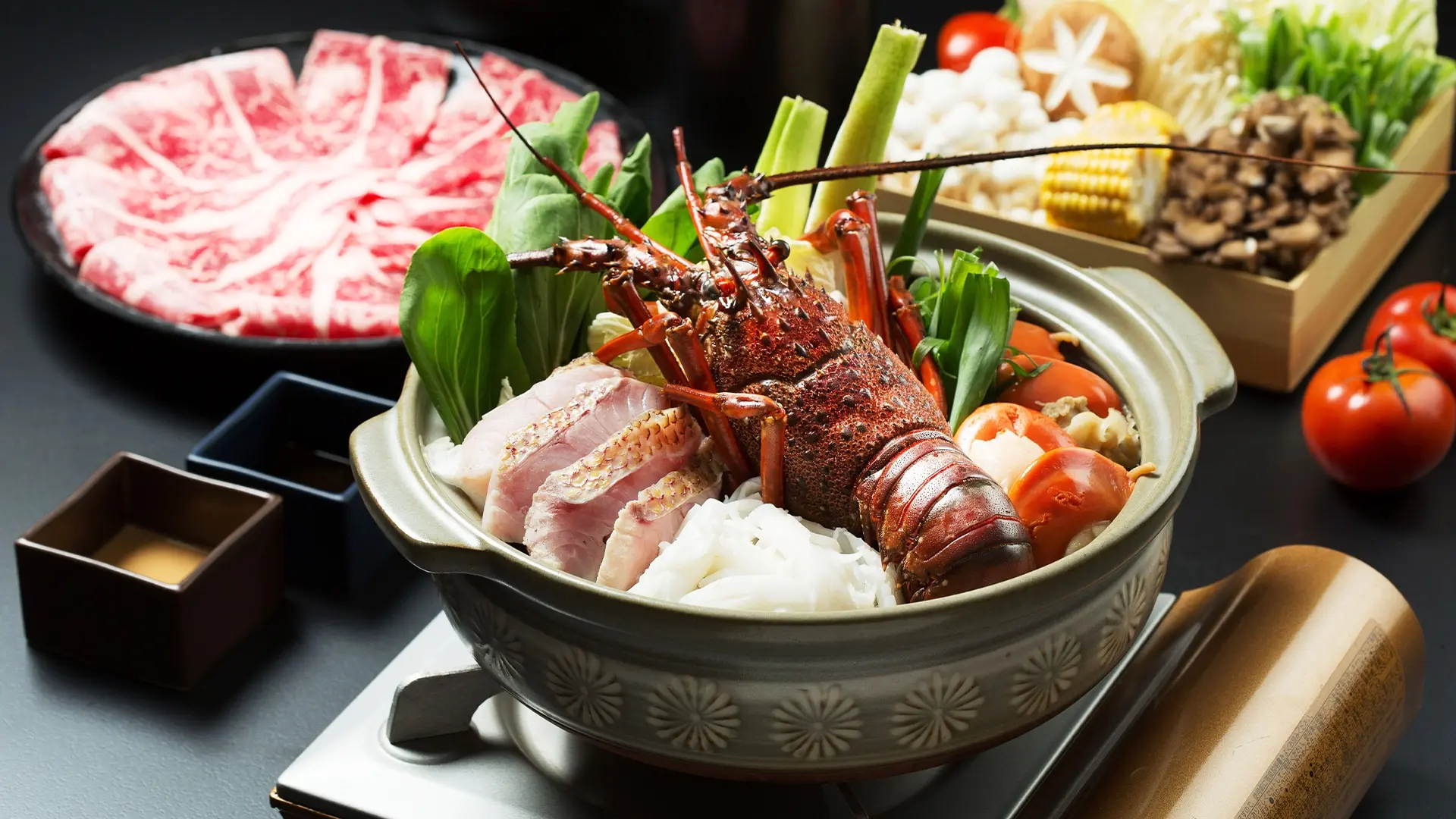 【礁溪晶泉丰旅】04 礁溪晶泉丰旅 三燔礁溪 龍蝦海鮮盛合1920x1080 0