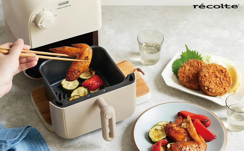 Recolte 麗克特 2025台北國際烘焙展迷你氣炸鍋