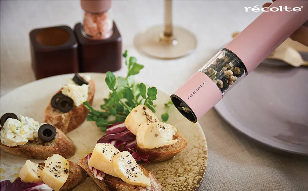 Recolte 麗克特 2025台北國際烘焙展電動研磨器 灰濛粉限定色