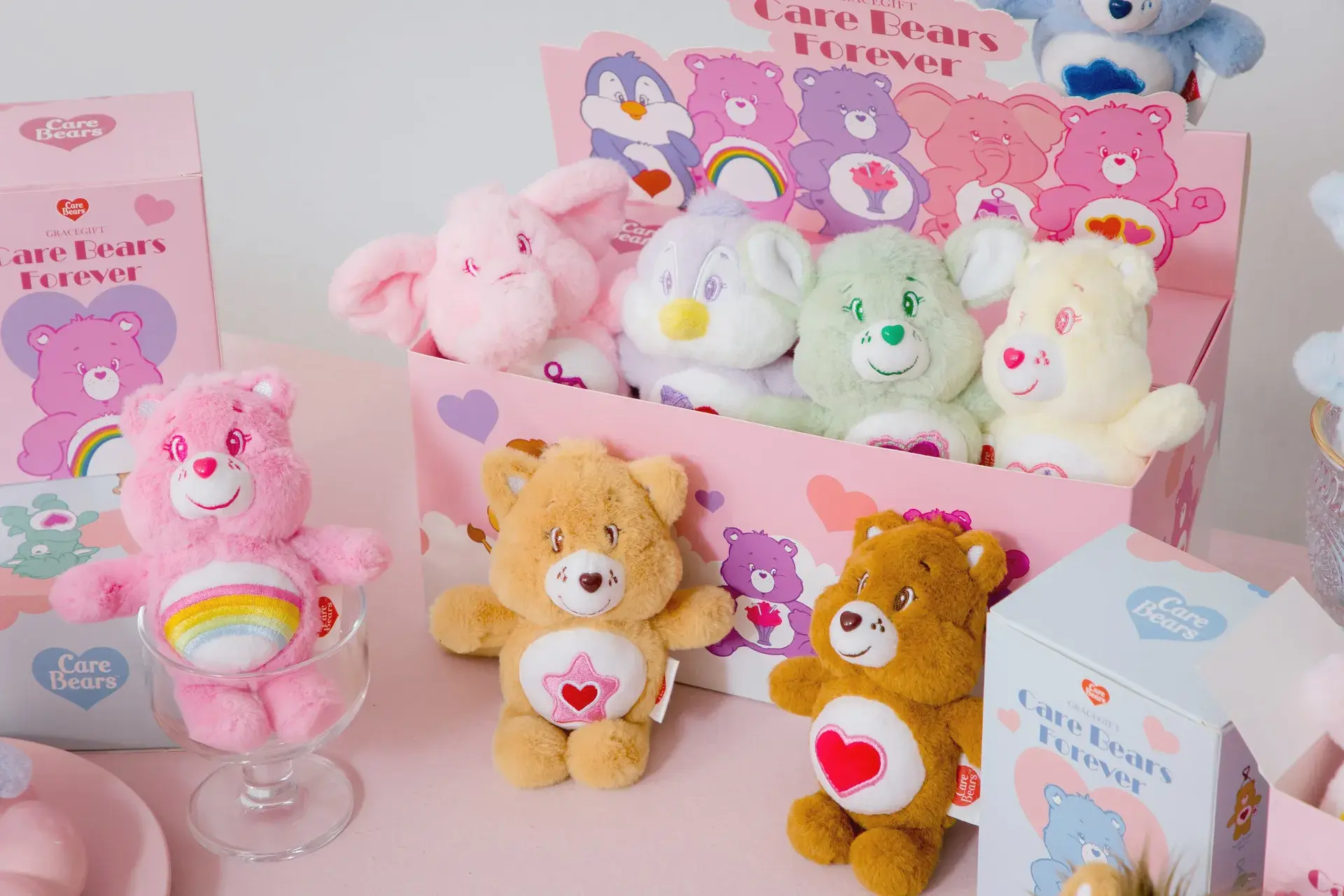 Care Bears X Grace Gift春日盲盒the Care Bears Family幸運盲盒 粉萌表親系列 2