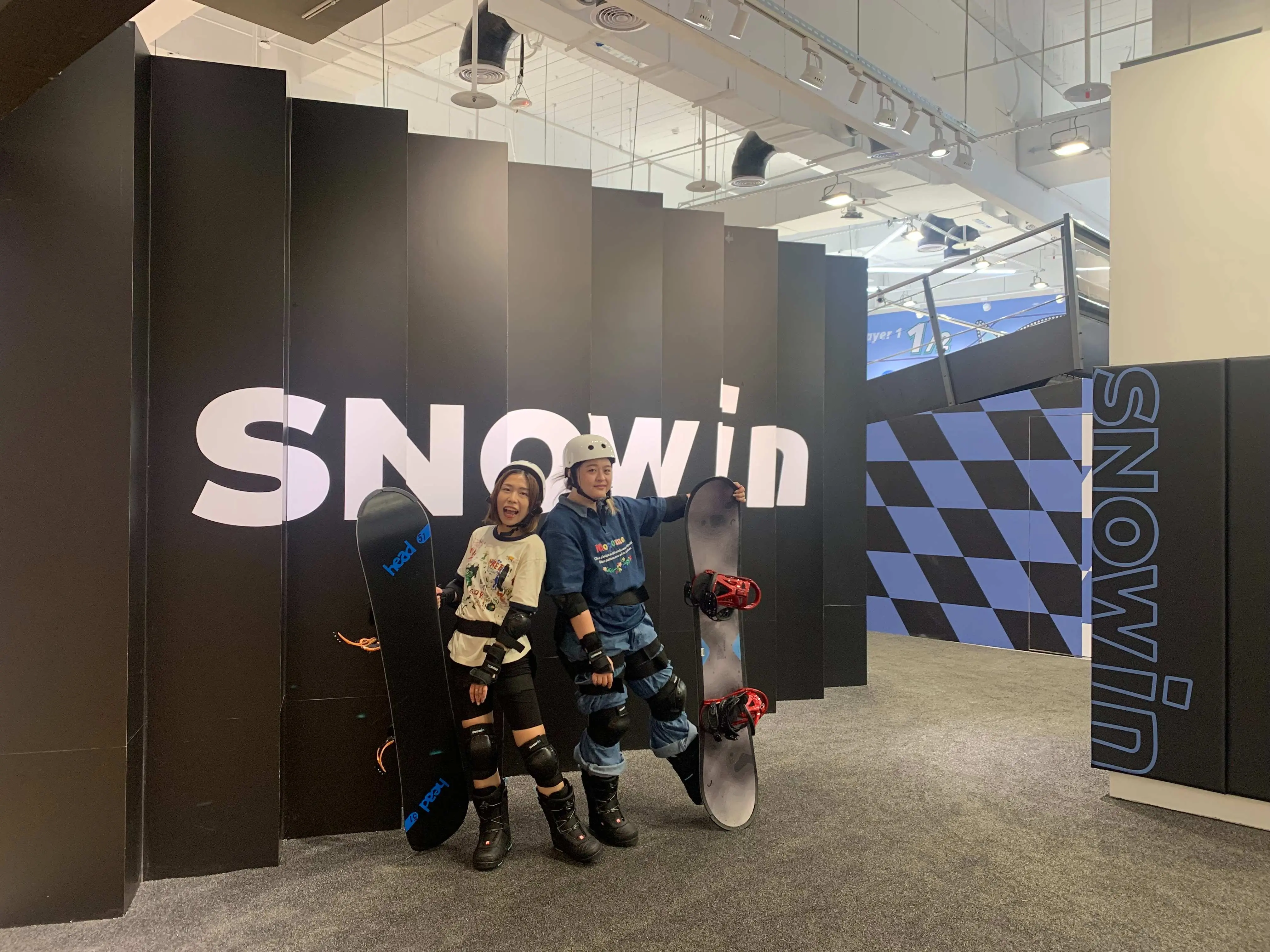 【skm Park Outlets】為全中運加油！4.19六 4.24四期間，大道東 1f Snowin 滑雪學校，體驗課程優惠價 599 元乙堂原價 1500 元。