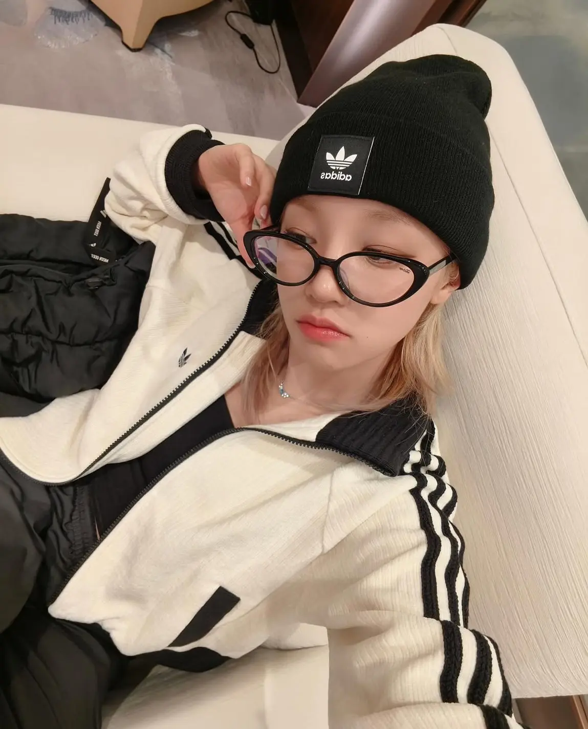 2025流行眼鏡趨勢 韓星同款【ig Yuqisong.923】橢圓框眼鏡