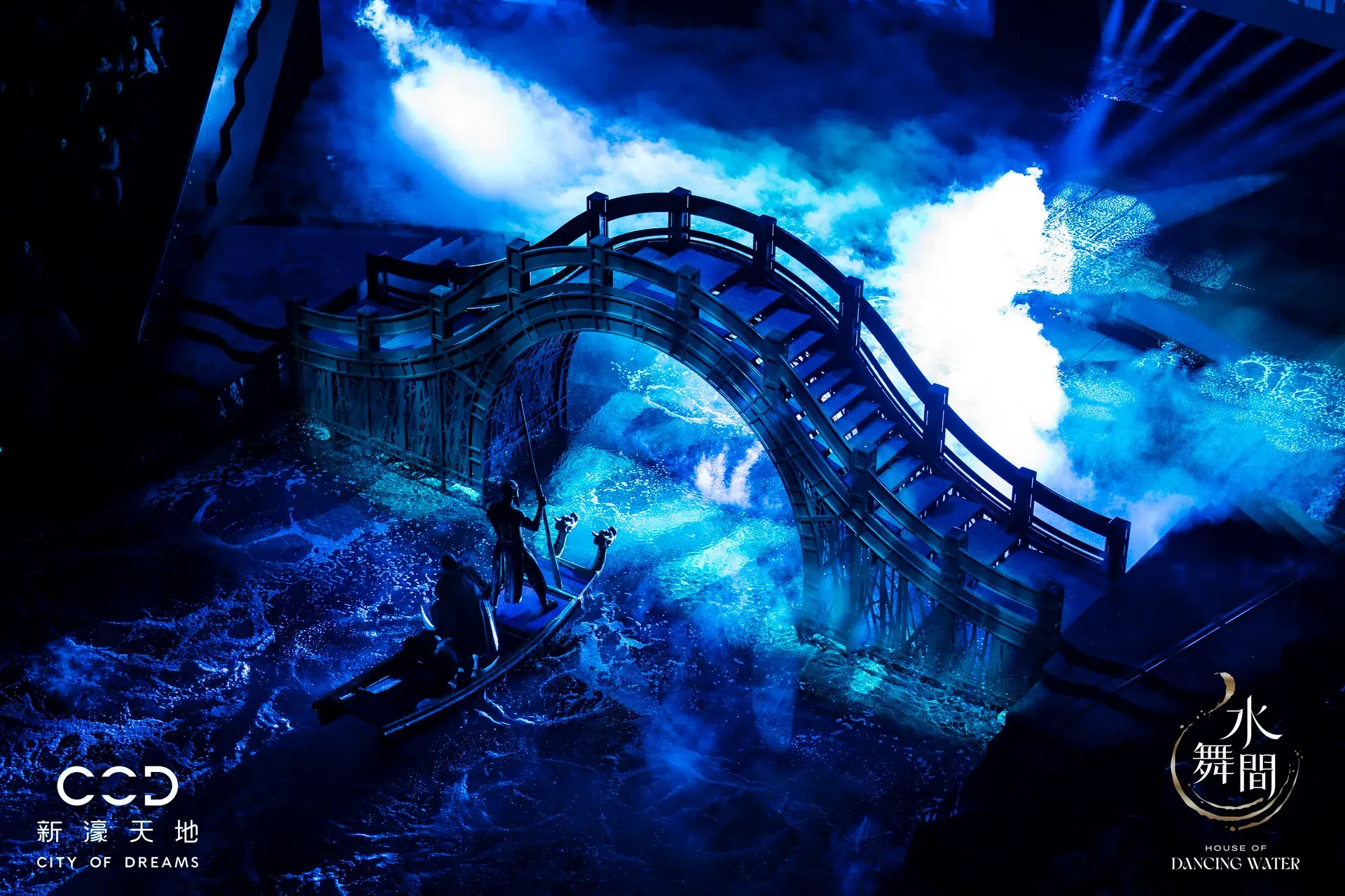 澳門新濠天地《水舞間》2025水上表演現場震撼畫面03