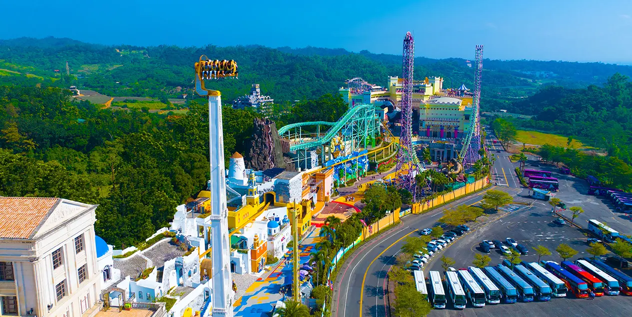 【義大遊樂世界】樂園大景