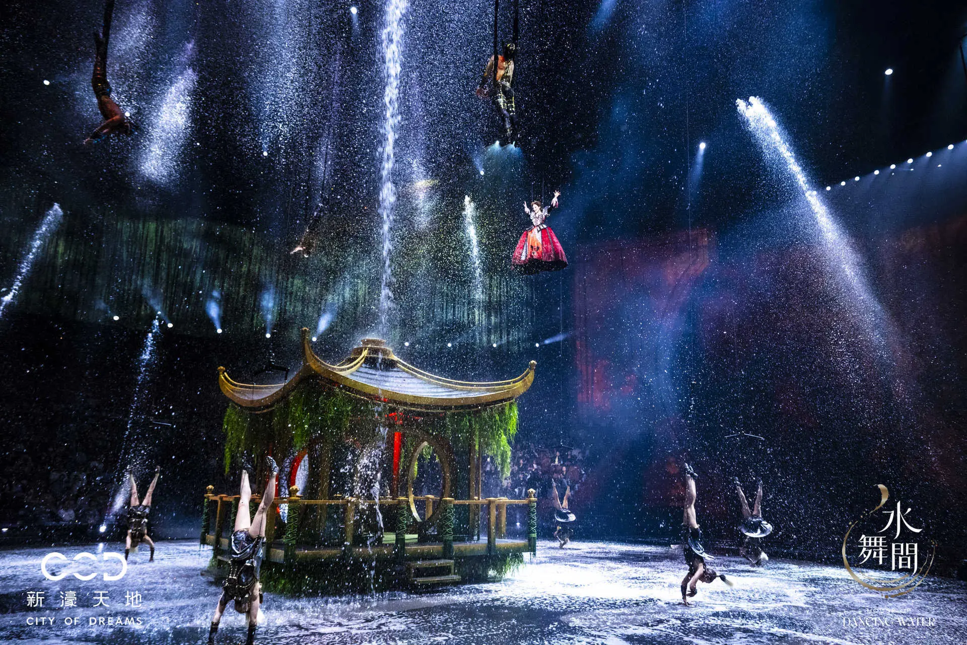 澳門新濠天地《水舞間》2025水上表演現場震撼畫面06