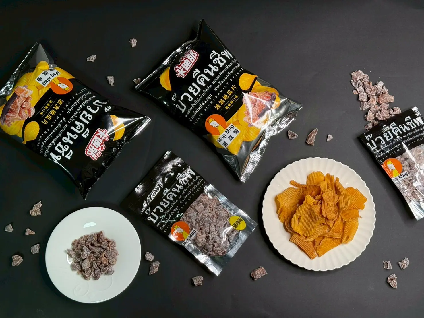 圖說三、結合泰式果乾與台式地瓜的創新搭配，一次滿足零食控的味蕾。