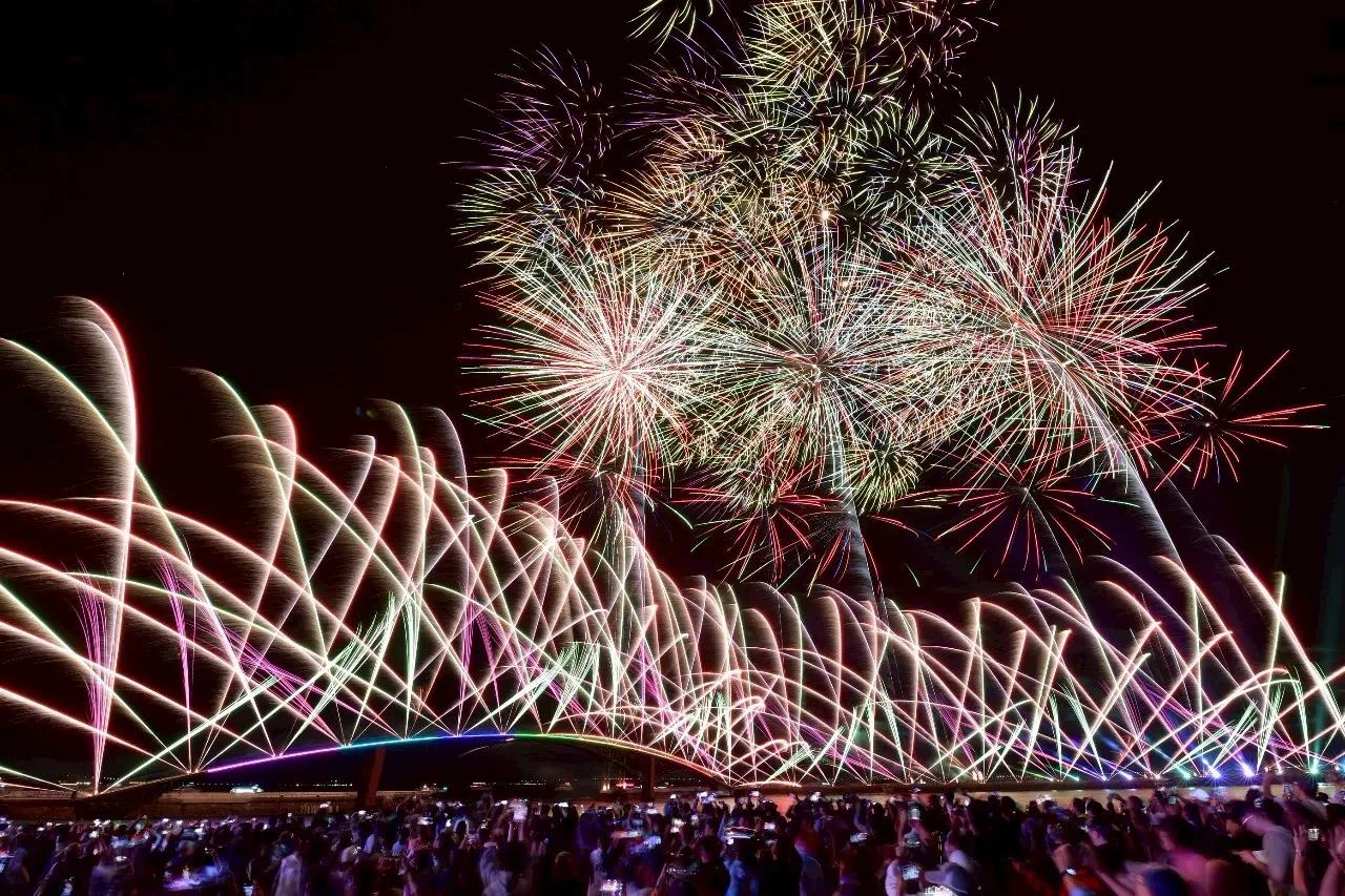 澎湖花火節煙火照1