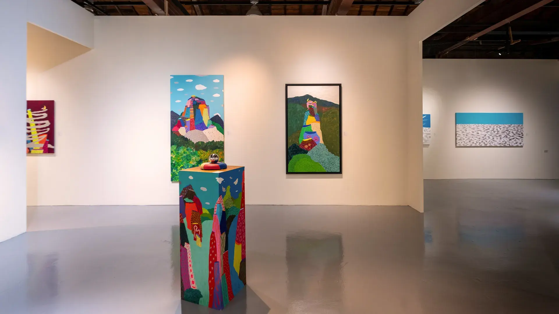 臺南蕭壠文化園區盧俊翰《走進歡樂的風景裡探險》開展7