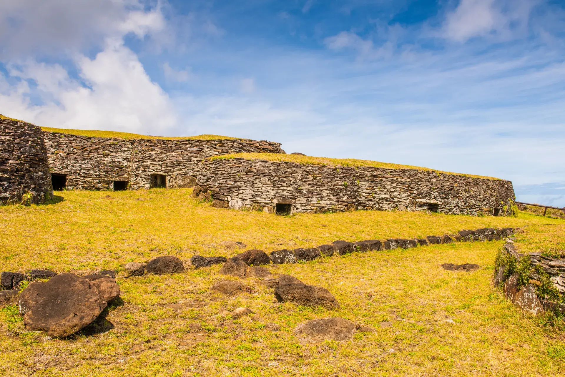 智利復活節島12 奧龍戈遺址。