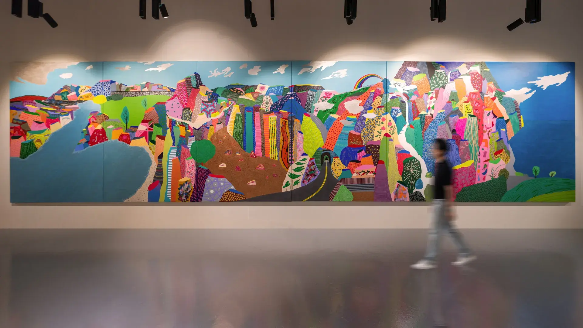 臺南蕭壠文化園區盧俊翰《走進歡樂的風景裡探險》開展2