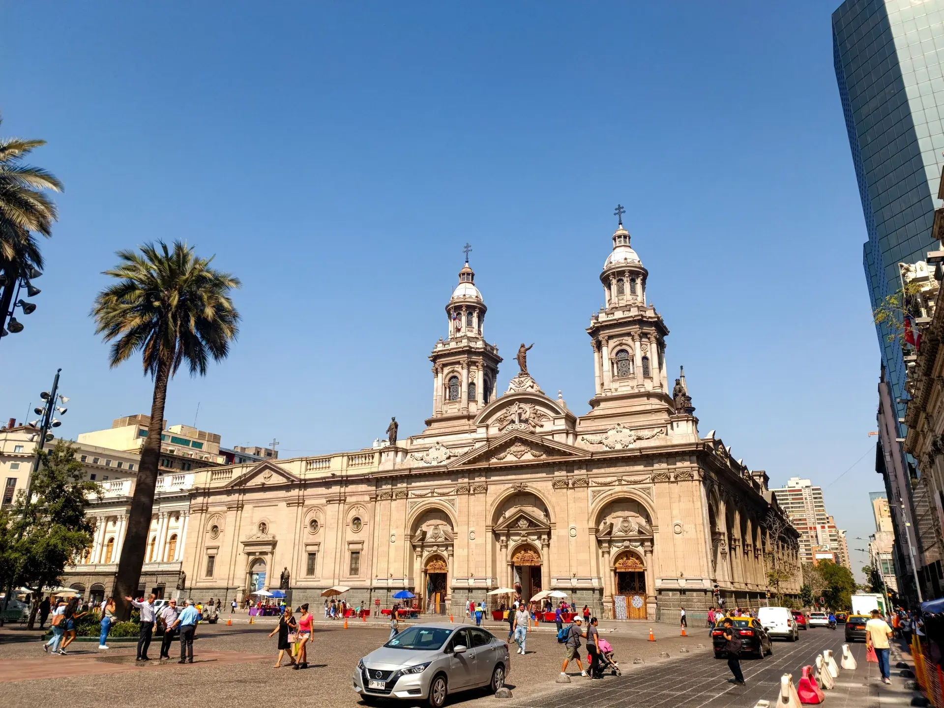 智利聖地亞哥01 阿馬斯廣場（plaza De Armas）