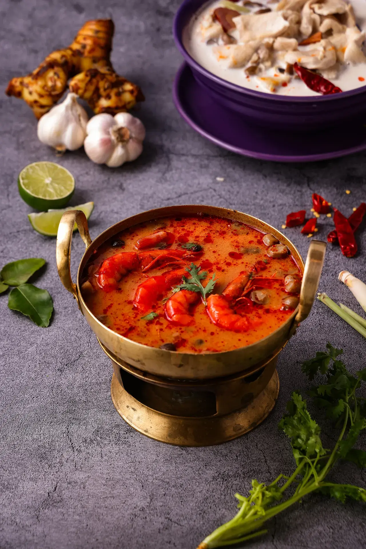 東南亞餐廳推薦 南洋料理美食08 酸中帶辣、辣中蘊含鮮甜的冬蔭功湯。