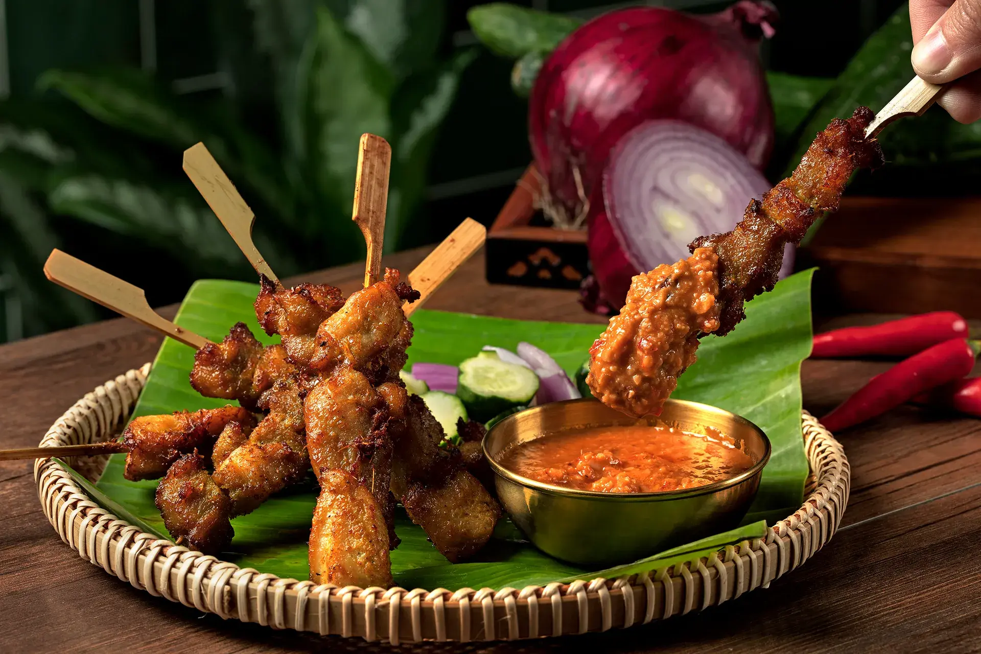 東南亞餐廳推薦 南洋料理美食04 馬來小吃 沙爹拼盤