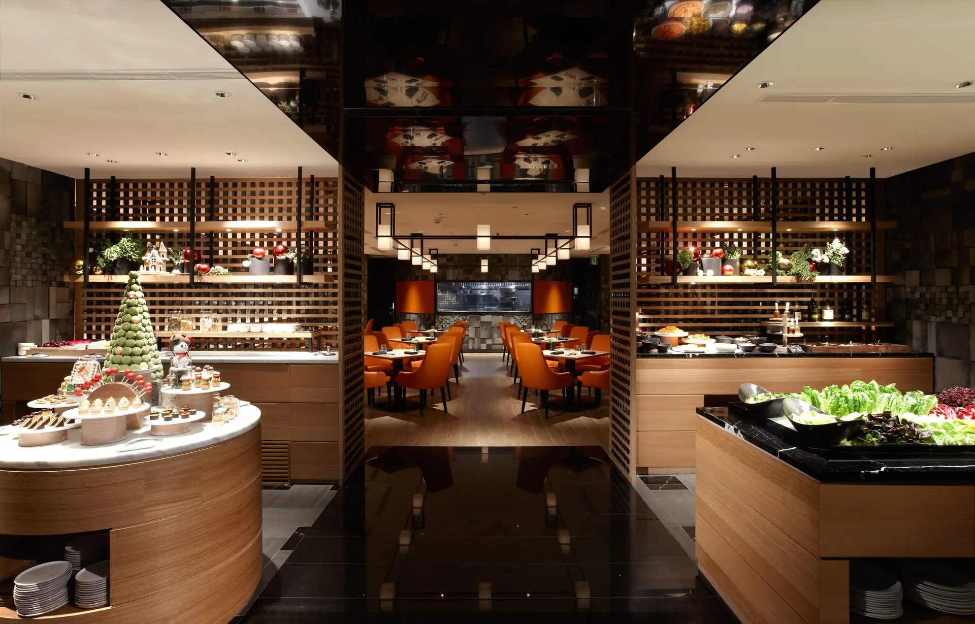 七夕餐廳推薦：台北晶華酒店robins牛排屋推出的情人節套餐內容包含可無限享用的「小農沙拉吧」，