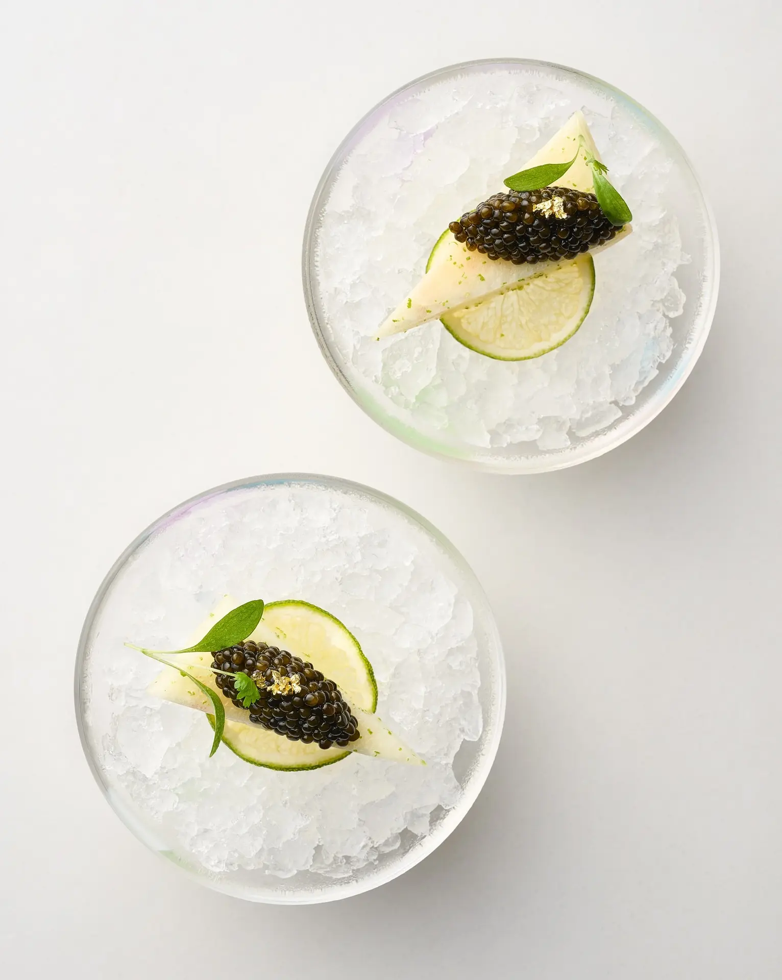 圖6 Mingles料理 Peach Green Tangerine And Caviar