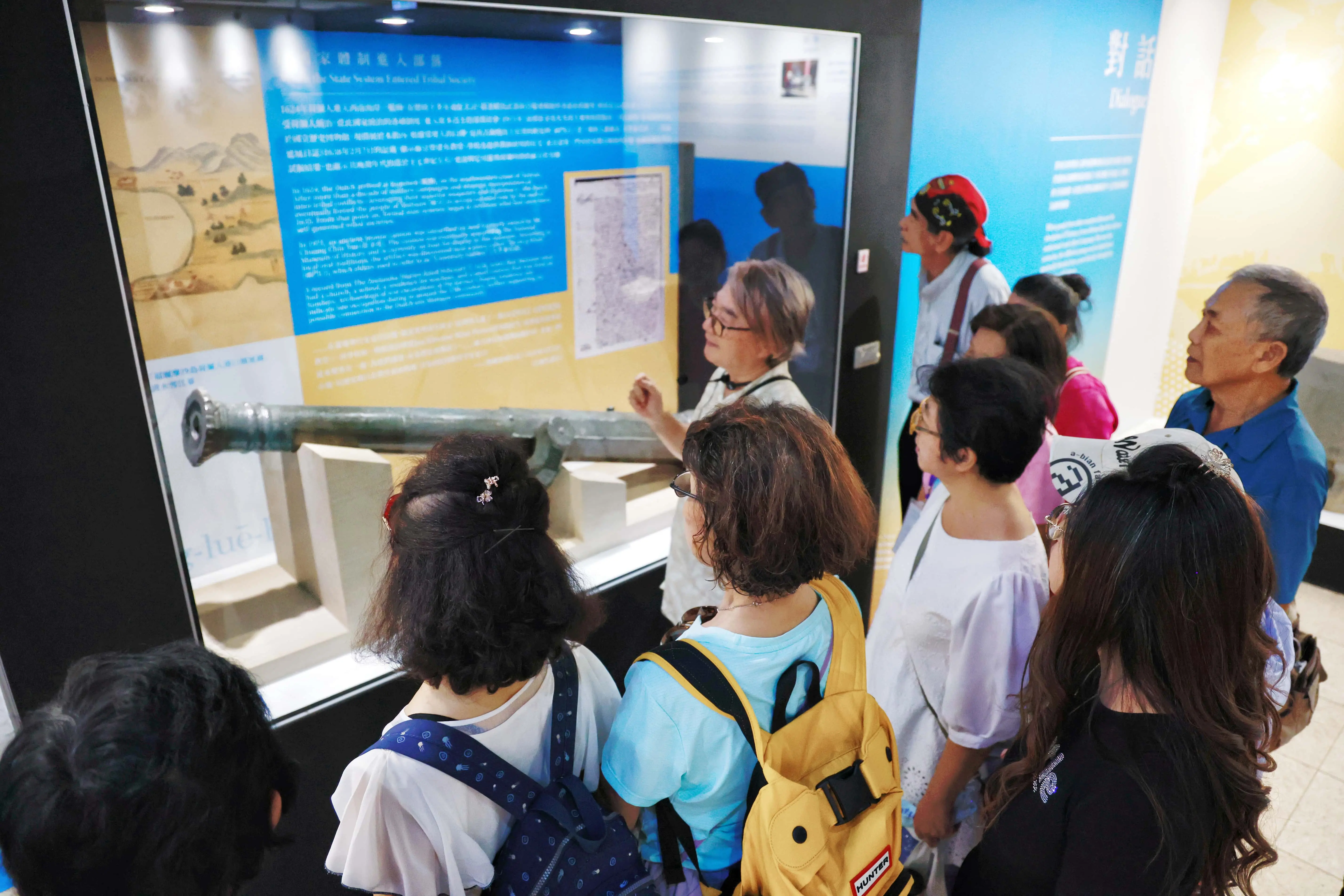 【倒風內海】記者會 黃服賜老師導覽 