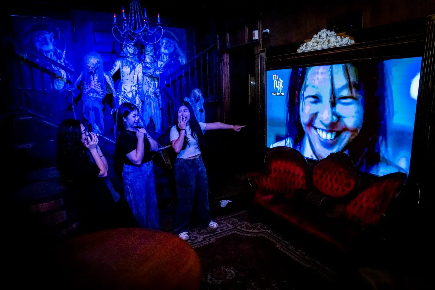 義大遊樂世界 搶先全台攜手韓國鬼片咒你席捲5d鬼船換臉技術 0