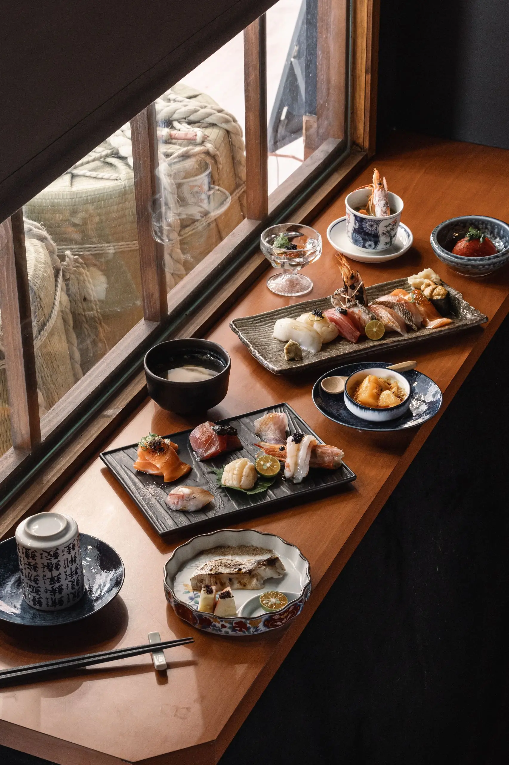 03鮨本道店鋪外觀。