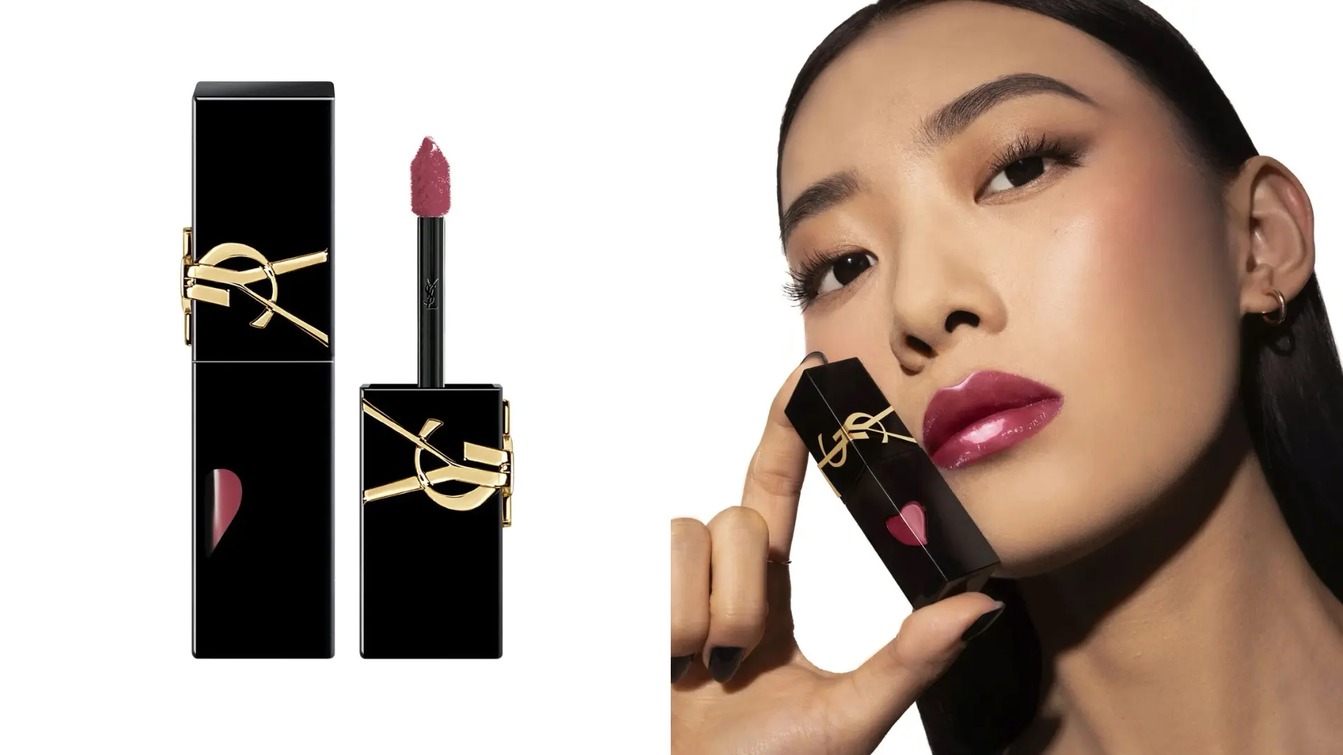 Ysl奢華印記鎖心光唇釉