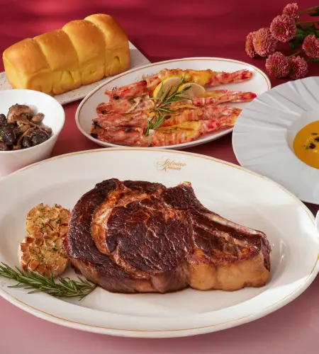 喜來登 安東廳 牛排套餐